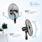 Ipower HealSmart Pedestal Stand Fan, 16 Inch, Black HIFANXSTAND16X2 - alternate 2